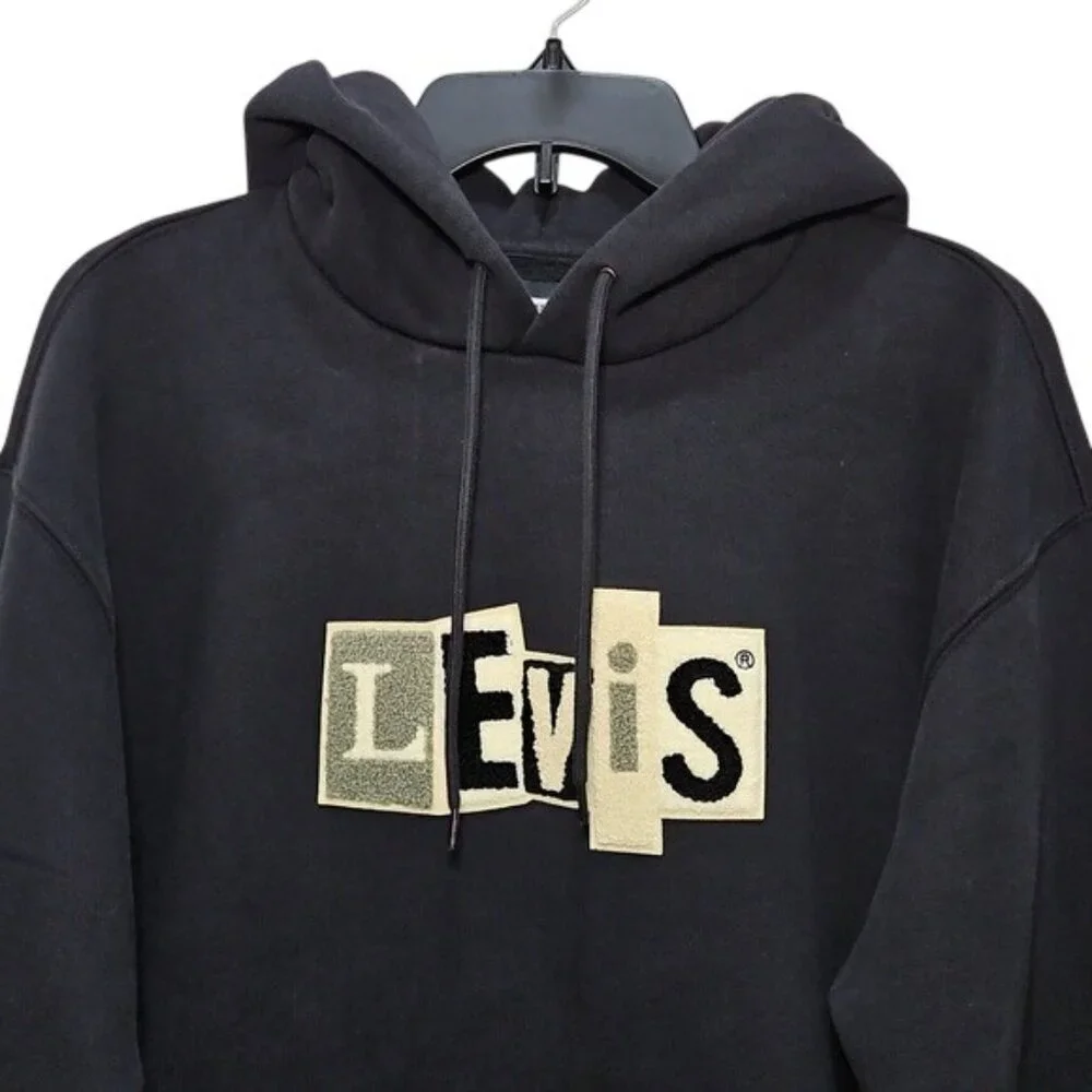 Levi's Skateboarding Hooded Sweatshirt Medium New Men's Comfort Classic Chenille